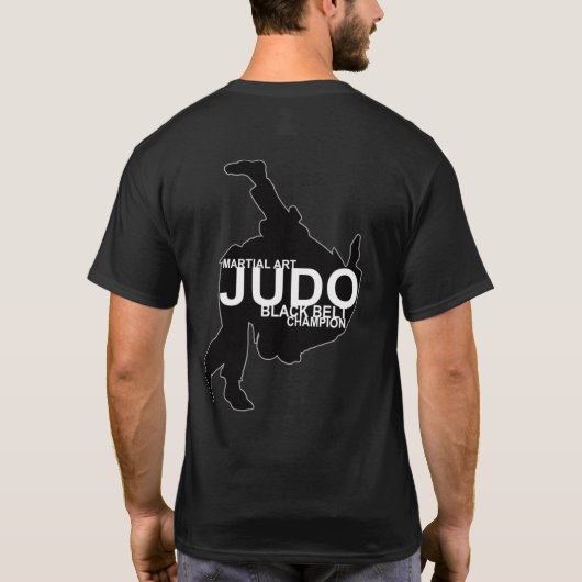JUDO BLACK BELT COLLECTIE T-SHIRT (Achterkant)