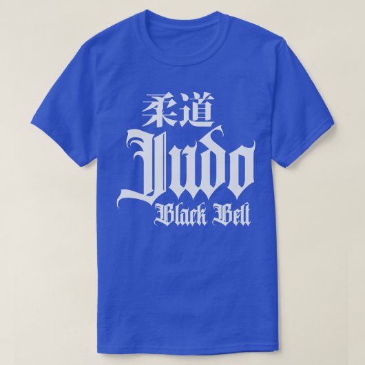 Judo Black Belt Master T-shirt (Design voorkant)