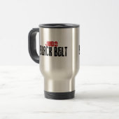 Judo Black Belt Reisbeker (Voorkant links)