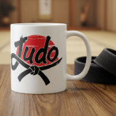 Judo - Black Belt -Rising Sun Koffiemok