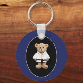 Judo Black Belt Sleutelhanger (Voorkant)