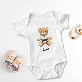 Judo Black Belt Teddy – Perfect Gift for Judo Romper