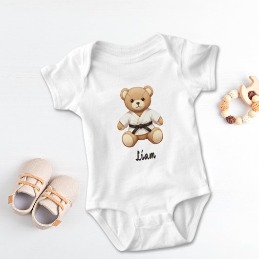 Judo Black Belt Teddy – Perfect Gift for Judo Romper