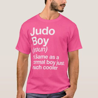 Judo Boy Definitie Grappige Vechtsport T-shirt