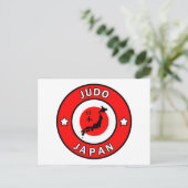 Judo Briefkaart (Staand voorkant)