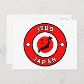 Judo Briefkaart (Voorkant / Achterkant)