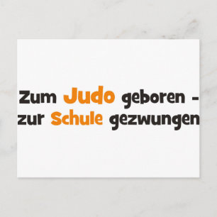 Judo Briefkaart