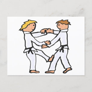Judo Briefkaart