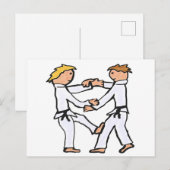Judo Briefkaart (Voorkant / Achterkant)