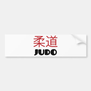 Judo Bumpersticker
