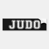 Judo Bumpersticker (Voorkant)