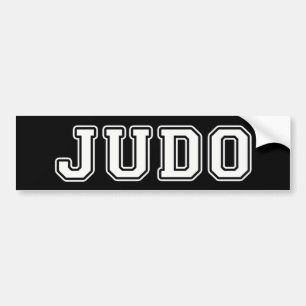 Judo Bumpersticker