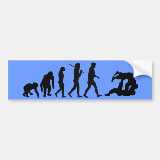 Judo Bumpersticker Martial Arts Judo (Voorkant)