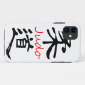 Judo Calligraphy iPhone 5/5S hoesje (Achterkant (horizontaal))