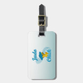 Judo Chick #3 Bagagelabel (Voorkant verticaal)