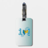 Judo Chick #3 Bagagelabel (Achterkant verticaal)