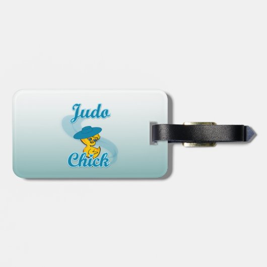 Judo Chick #3 Bagagelabel (Achterkant horizontaal)