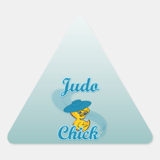 Judo Chick #3 Sticker (Voorkant)