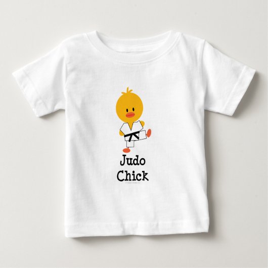 Judo Chick Baby T-shirt (Voorkant)