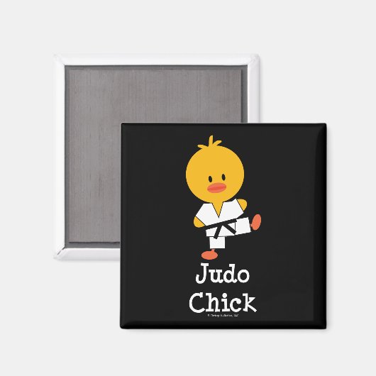 Judo Chick Magnet (Voorkant / Achterkant)