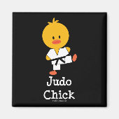 Judo Chick Magnet (Voorkant)