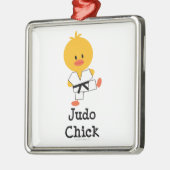 Judo Chick Ornament (Links)