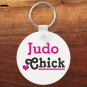 Judo Chick Sleutelhanger (Voorkant)