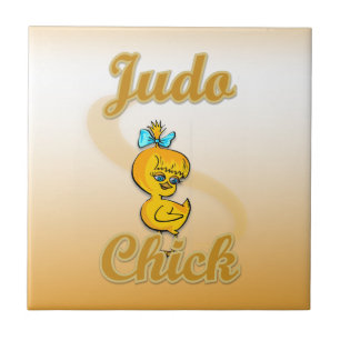 Judo Chick Tegeltje