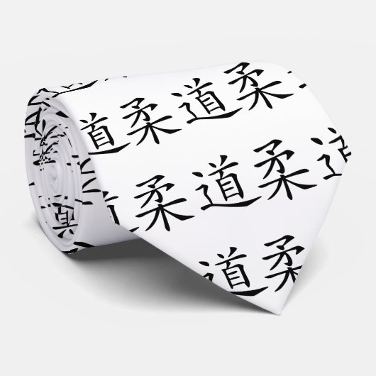 Judo - Chinees Stropdas (Opgerold)