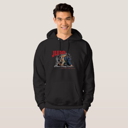 Judo Choke Out Hoodie (Voorkant volledig)