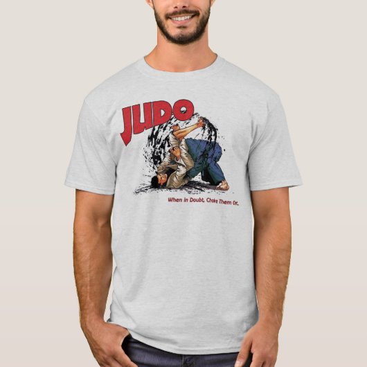 Judo Choke Out T-shirt (Voorkant)