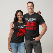 Judo Coach Loves Player Team Instructor T-shirt (Unisex)