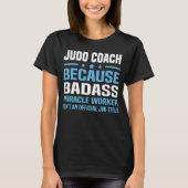 Judo Coach T-shirt (Voorkant)
