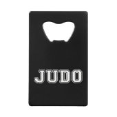 Judo Creditkaart Flessenopener (Voorkant)