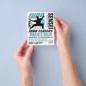 Judo Design, Judo-klassen Flyer (Hand)