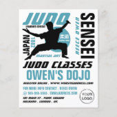 Judo Design, Judo-klassen Flyer (Voorkant)