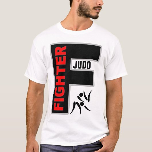 JUDO ELITE FIGHTER T-Shirt (Voorkant)