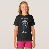 Judo Empire Girls Seoi Nage White print T-shirt (Voorkant volledig)