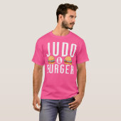 Judo en Burger Lover Judo T-shirt (Voorkant volledig)