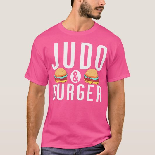 Judo en Burger Lover Judo T-shirt (Voorkant)