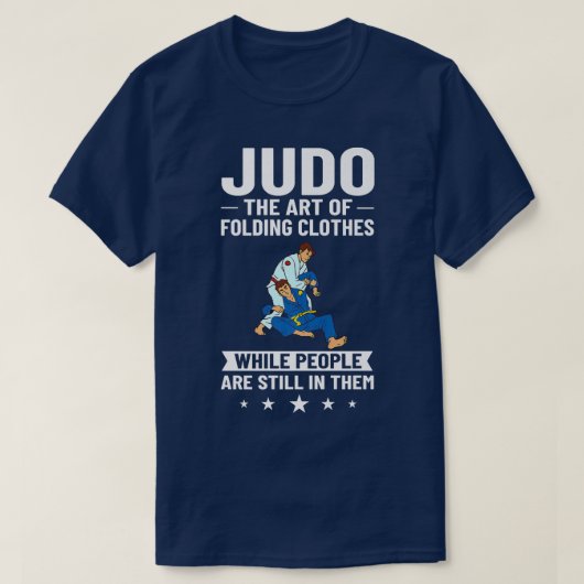 Judo Fighter Training Japan Martial Arts Beginner T-shirt (Design voorkant)