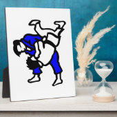 Judo Fotoplaat (Zijkant)