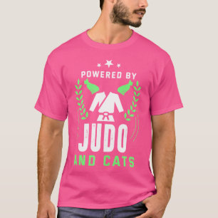Judo Funny Cat Lover Sport Martial Art Humor Judok T-shirt