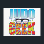 Judo Geek v4 Briefkaart<br><div class="desc">JUDO GEEK</div>