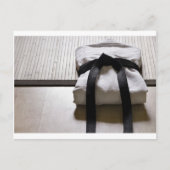 Judo Gi over Tatami mat Briefkaart (Voorkant)