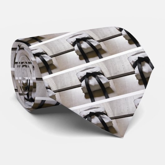 Judo Gi over Tatami mat Stropdas (Opgerold)