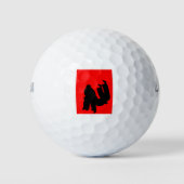 Judo gift cadeau golfballen (Voorkant)