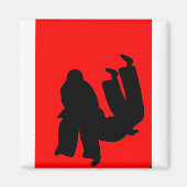 Judo gift cadeau magneet (Voorkant)