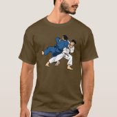 judo gooit t-shirt (Voorkant)