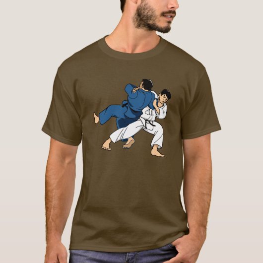 judo gooit t-shirt (Voorkant)